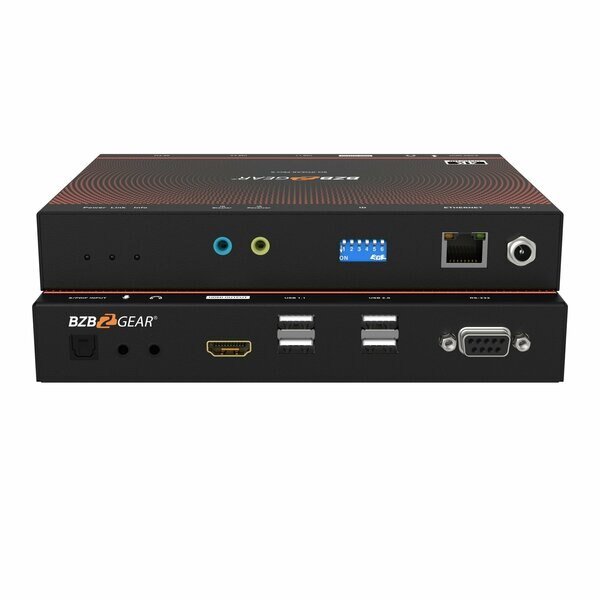 4K UHD HDMI 2.0 over IP Multicast Receiver with Video Wall, KVM & PoE support, Bzbgear, Mfr#: BG-IPGEAR-PRO-R